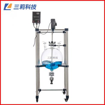 FY-10L玻璃分液器 10升常温搅拌球形玻璃反应釜