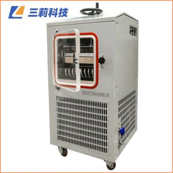 0.1㎡电加热原位冻干机 LGJ-10FD压盖型冷冻干燥机